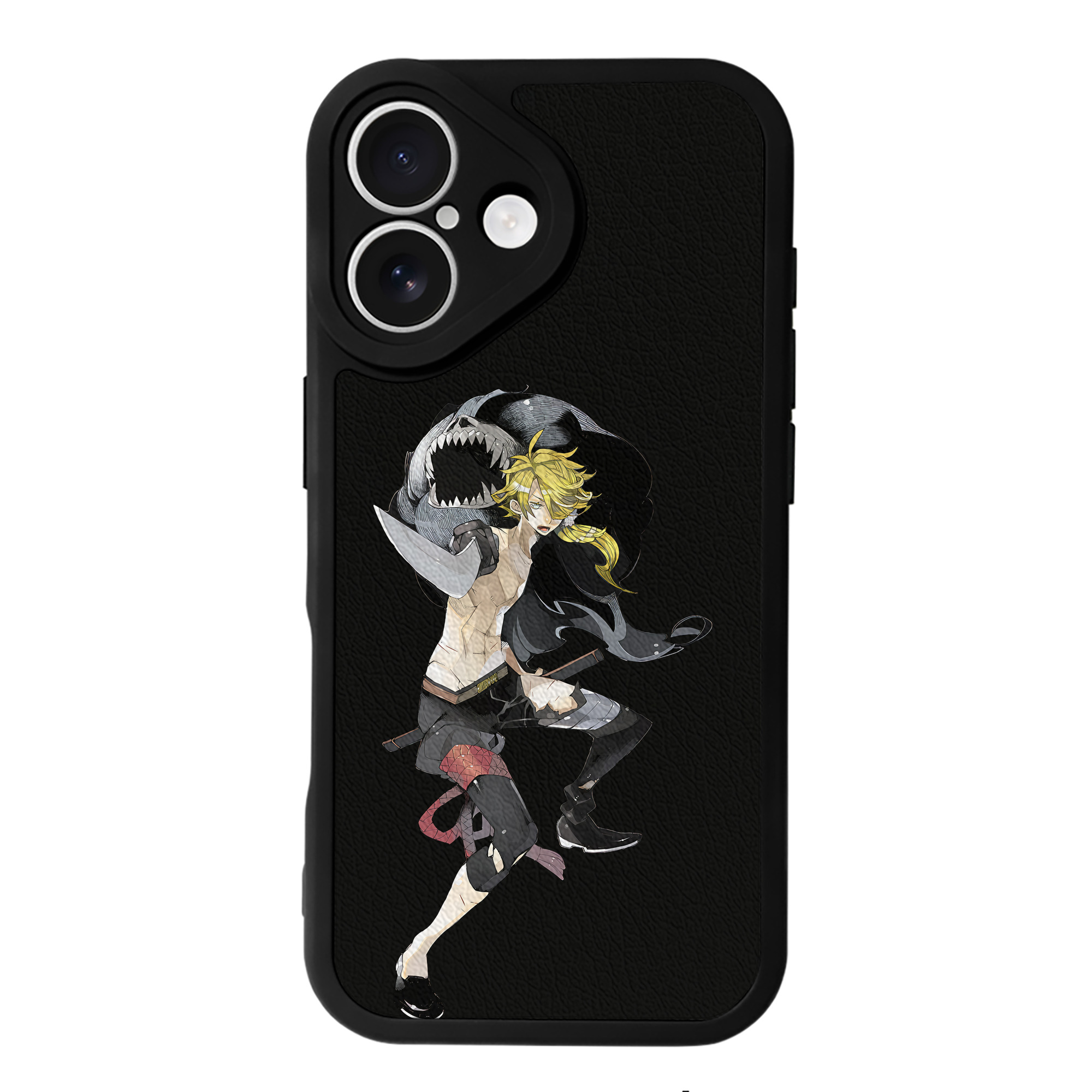 （画像用） 刀剣乱舞 Touken Ranbu 【iPhone 16シリーズ対応】シリコンスマホケース（レザー調） 材質：シリコン